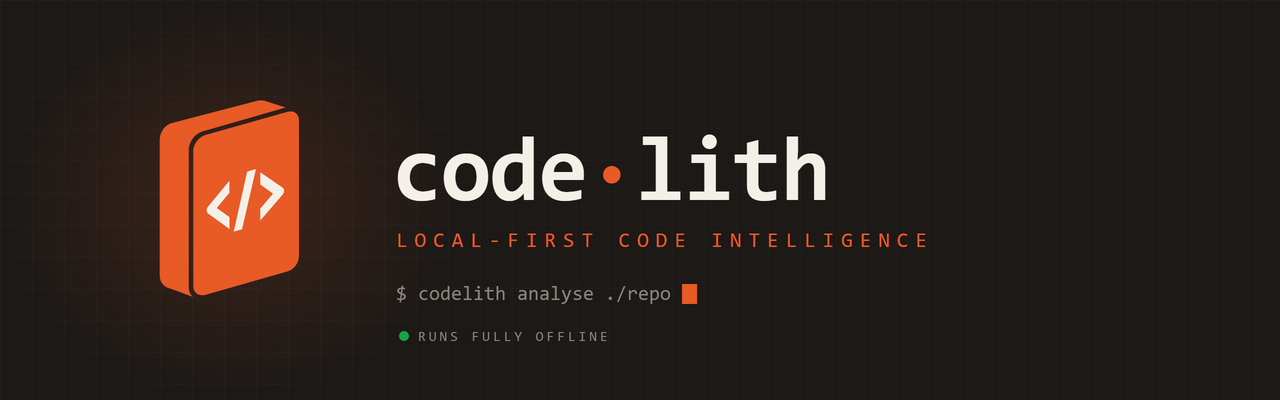 Codelith: local-first code intelligence